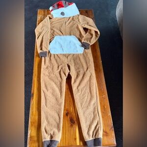 Cat & Jack Light Brown Holiday Sleepwesr Size M (8) New